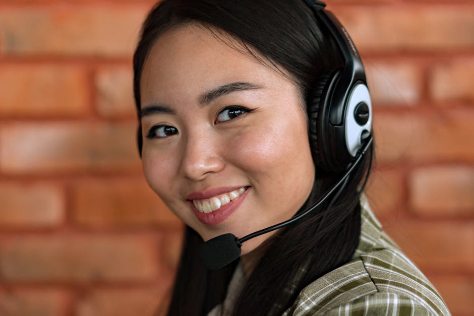 Professional service team providing excellent customer service and support