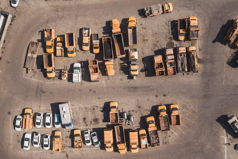 Professional towing fleet showcasing multiple vehicles and capabilities